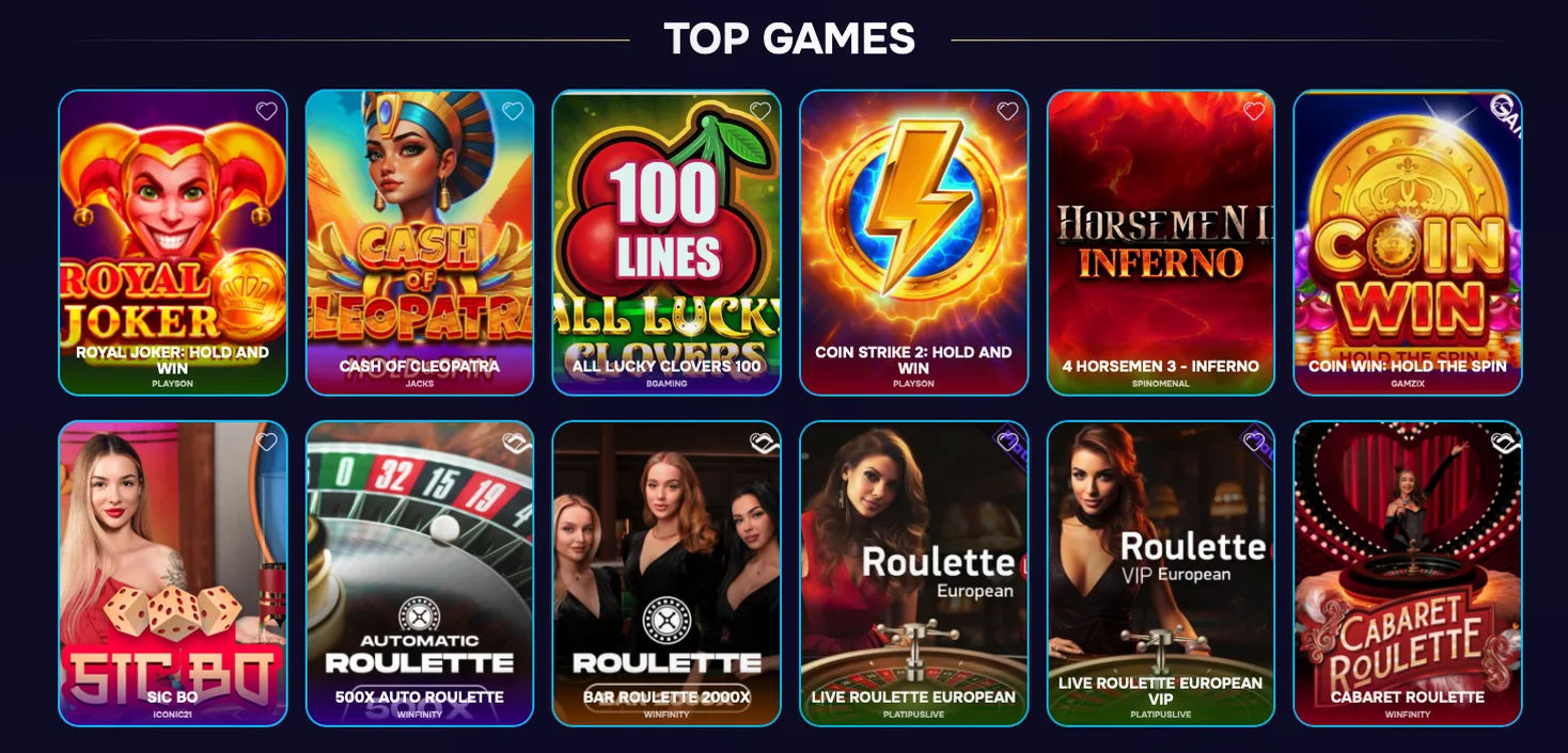 SpinJoys — 100% tot € 500 + 100 gratis spins